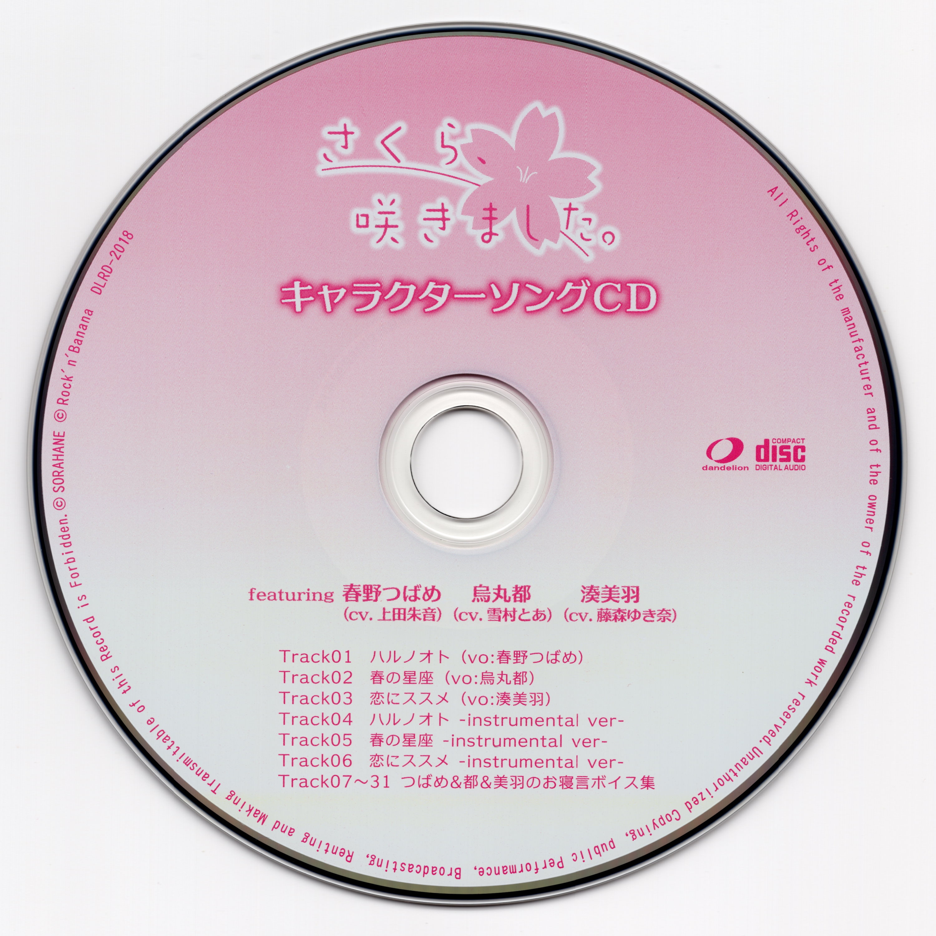 Sakura, Sakimashita. Character Song (2012) MP3 - Download